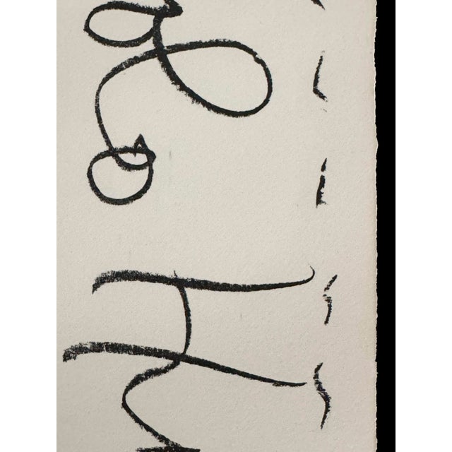 Black Picasso, “Manolo Huguet,” Exhibition Poster, Musée D’Art Moderne Céret, 1957 For Sale - Image 8 of 16