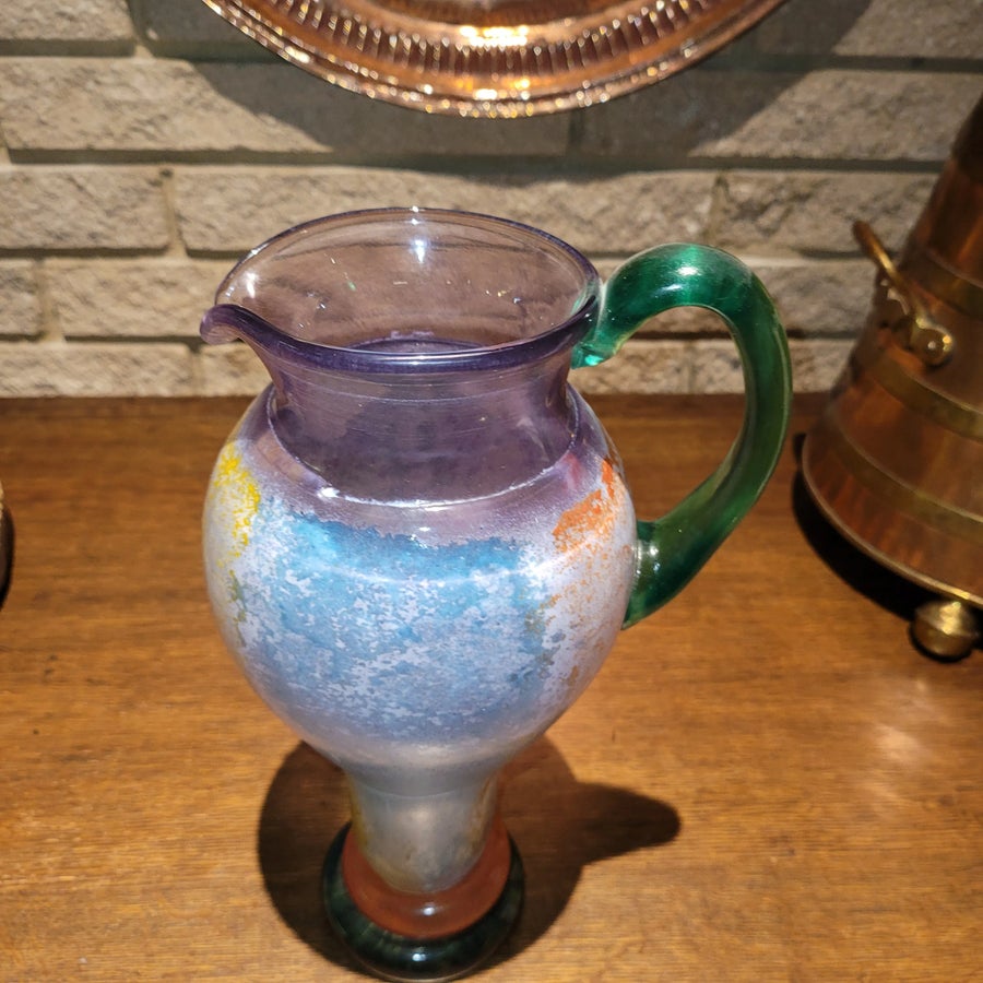 Kosta Boda Cancan Art Glass Pitcher | Chairish