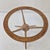 Mid-Century Modern Tripod Table in Wood and Glass attributed to Cesare Lacca, Italy, 1950s For Sale - Image 9 of 14