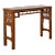 Chinese Late Qing Dynasty Altar Console Table with Foliage Carved Apron For Sale