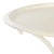Metal Kensi Bird Bath - Pearl White For Sale - Image 7 of 10