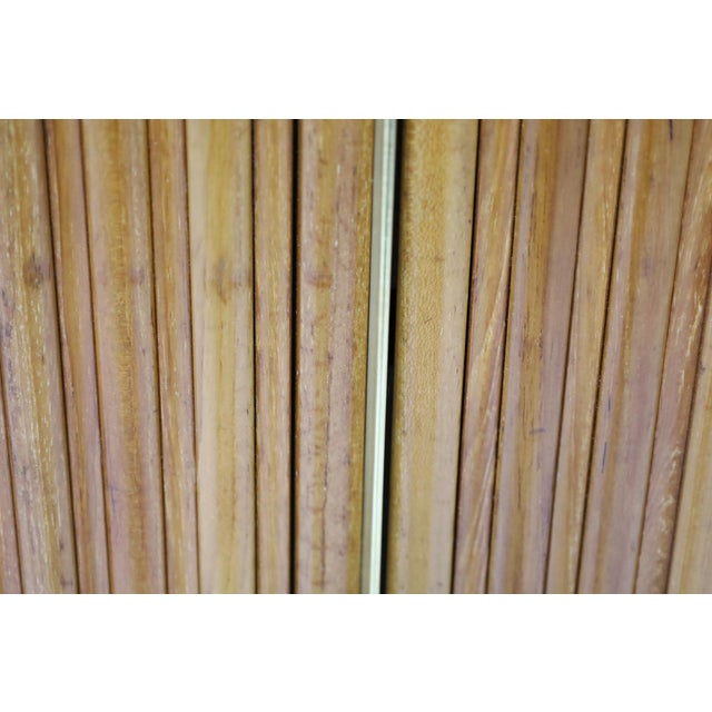 Wood Edward Wormley for Dunbar Rare Chest With Tambour Doors For Sale - Image 7 of 11