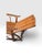 Wood Antique Belgian Vannerie St. Jacques Handwoven Wicker Reclining Armchair With Pull-Out Footrest, C. 1900 For Sale - Image 7 of 11