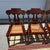 Antique Set of Four Federal Baltimore Style Paint Decorated Cane Seat Chairs, Circa 1820s A charming and decoratively...