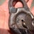 1910s Antique "Pancake" Style Lever Padlock, Edwards 6-Lever Padlock For Sale - Image 5 of 8