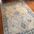 Contemporary Contemporary Turkish Oushak Rug in Beige and Blue Tones | 5'1" X 7'8" For Sale - Image 3 of 5