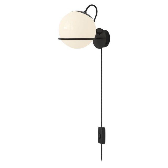 Model 237/1 Lamp with Switch Black Mount by Gino Sarfatti for Astep For Sale - Image 13 of 13