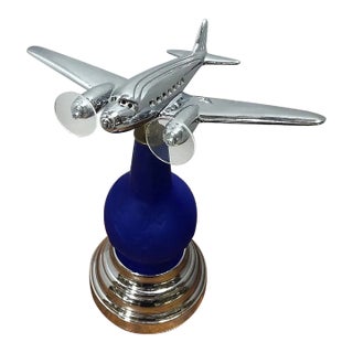Art Deco 1939 New York World's Fair Dc-3 Airplane Lamp Derico Lighting by Rick Ramírez For Sale