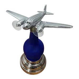 Neo Art Deco 1939 New York World's Fair Dc-3 Airplane Lamp Derico Lighting by Rick Ramírez