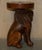 Set of Vintage Hand Carved Male Lion Stools with Ornate Decoration For Sale - Image 12 of 18