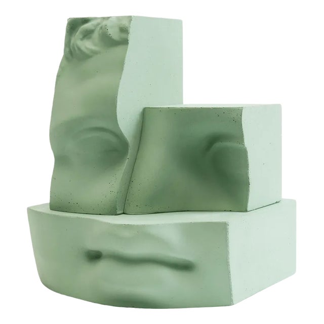 Hermes Green Concrete Sculpture For Sale