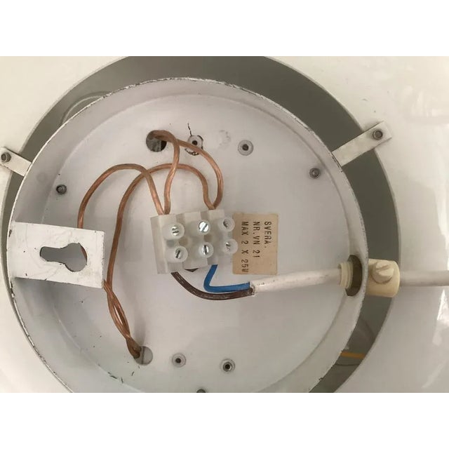 Metal Svera Wall Lamp by Hans Agne Jakobson for Hans-Agne Jakobsson Ab Markaryd, 1960 For Sale - Image 7 of 8