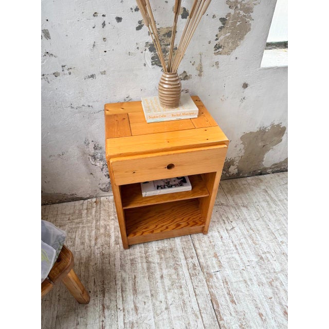 Bedside Table by Charlotte Perriand for Les Arcs, 1960s For Sale - Image 17 of 18