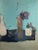 Gorgeous FIMA, Israeli artist Ephraim Roeytenberg (1914-2005) Signed Limited Edition (38/150) on Mourlot Paper and...