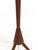 Scandinavian Modern Swedish Teak Tripod Floor Lamp with Pleated Fabric, 1960 For Sale - Image 3 of 8