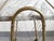 Metal Vintage Brass and Marble Rolling Magazine Rack, 1950s For Sale - Image 7 of 13