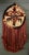 Here is an extremely special piece that was hand-made by Vicki Brown in 1970. The piece features a indigenous/tribal-style...