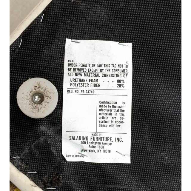 Cream John Saladino "Tejas" Armchairs, Pair For Sale - Image 8 of 8