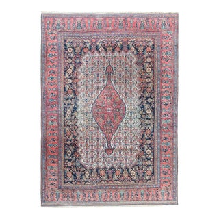 Early 20th Century Persian Bibikibad Rug For Sale