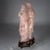 Early 20th Century Antique Rose Quartz Carving of Two Chinese Beauties For Sale - Image 5 of 8