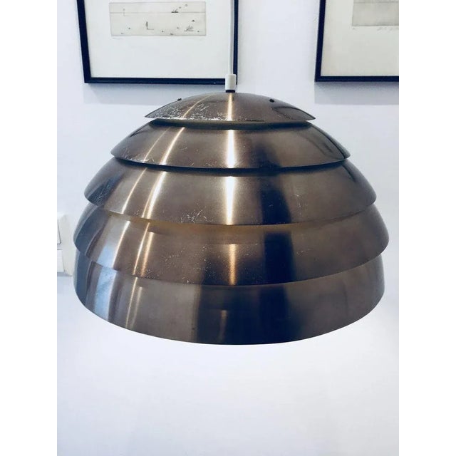 Mid-Century Swedish Teak Pendant by Hans Agne Jakobsson For Sale - Image 11 of 11