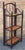 Wood Mid-Century Modern Rattan and Split Reed Folding Bookcase Étagère, 1960s For Sale - Image 7 of 10