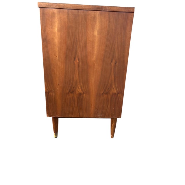Mid 20th Century Walnut Cabinet Laminate Top For Sale - Image 16 of 17