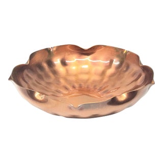Gregorian Copper Bowl Pattern 313 For Sale