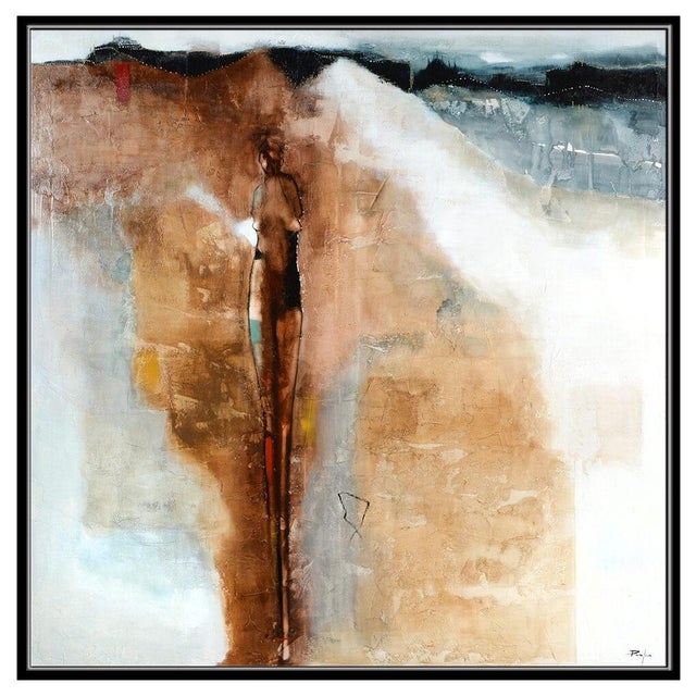 Abstract L'oceanique Splendeur, Katia Poulin For Sale - Image 3 of 7