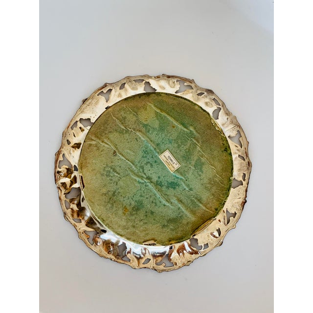 Late 20th Century Vintage Late 20th Century Silver Plate Towle Champagne/Wine Bottle Coaster For Sale - Image 5 of 13