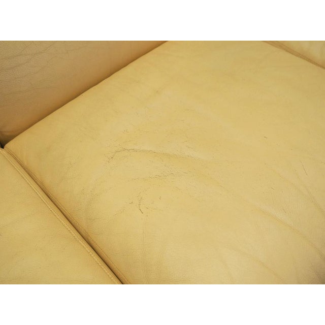 Italian Leather Sofa, 1960s For Sale - Image 12 of 18