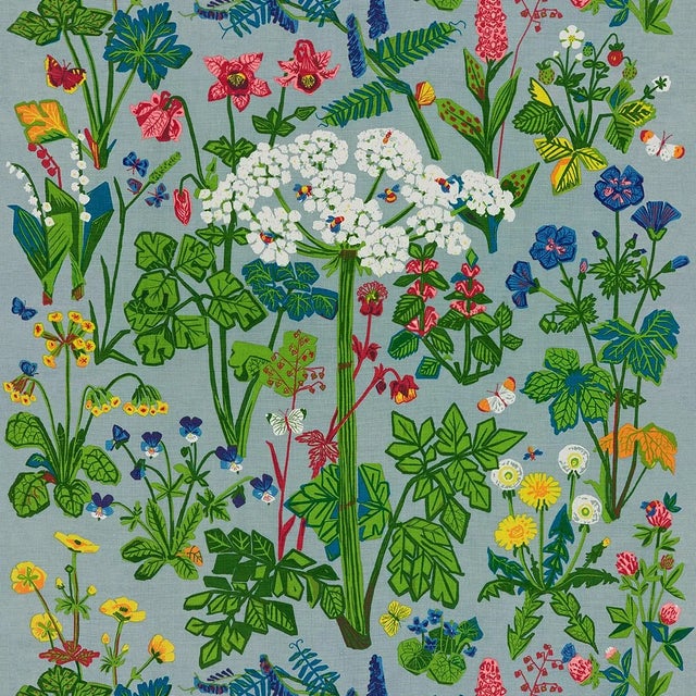 Borastapeter Sample - Borastapeter Aurora Mural in Multi For Sale - Image 4 of 4