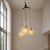Mid-Century Modern Bubble Glass Cascading Chandelier, 1970s For Sale - Image 4 of 9