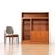 Ceramic Mid Century Danish China Cabinet Bookcase For Sale - Image 7 of 8