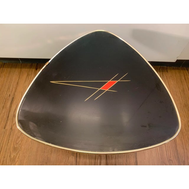 Kidney-Shaped Flower Table or Plant Stand, 1950s For Sale - Image 6 of 10