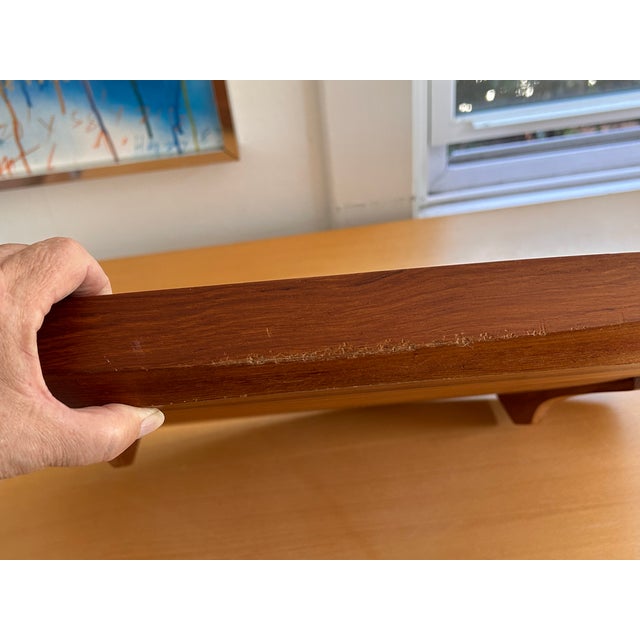 Brown Vintage Dansk Teak Tray Jens Harald Quistgaard For Sale - Image 8 of 8
