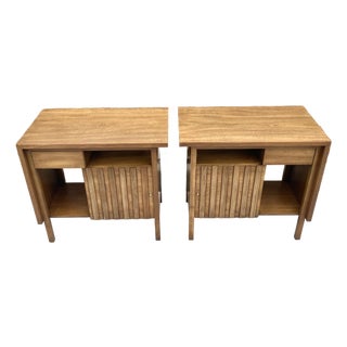 Mid-Century Modern Nightstands by John Widdicomb - A Pair For Sale