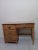 Wood 1970s Hollywood Regency Honey-Toned Wood Writing Desk with 4 Drawers For Sale - Image 7 of 7