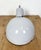 Industrial Grey Enamel Factory Pendant Lamp, 1960s For Sale - Image 11 of 18