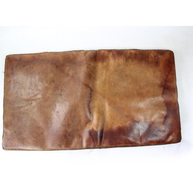 Vintage Leather Gym Mat, Former Czechoslovakia, 1930s For Sale - Image 7 of 14