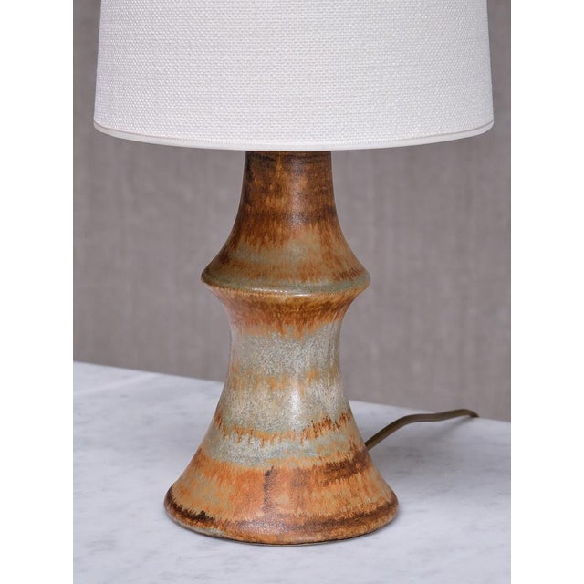 Swedish Ceramic Table Lamp by Bruno Karlsson, 1960s For Sale - Image 4 of 12