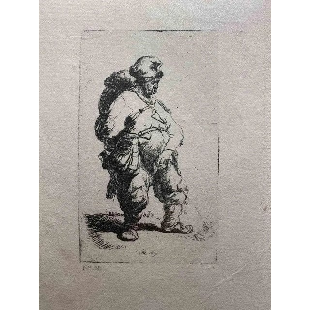 A Man Making Water is an engraving on ivory-colored paper realized by Charles Amand Durand (1831-1905) after an etching by...