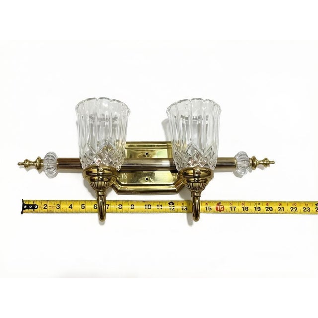 Miranda Feiss Parisian Art Deco Pasquale Miranda Two Light Wall Sconce For Sale - Image 4 of 10