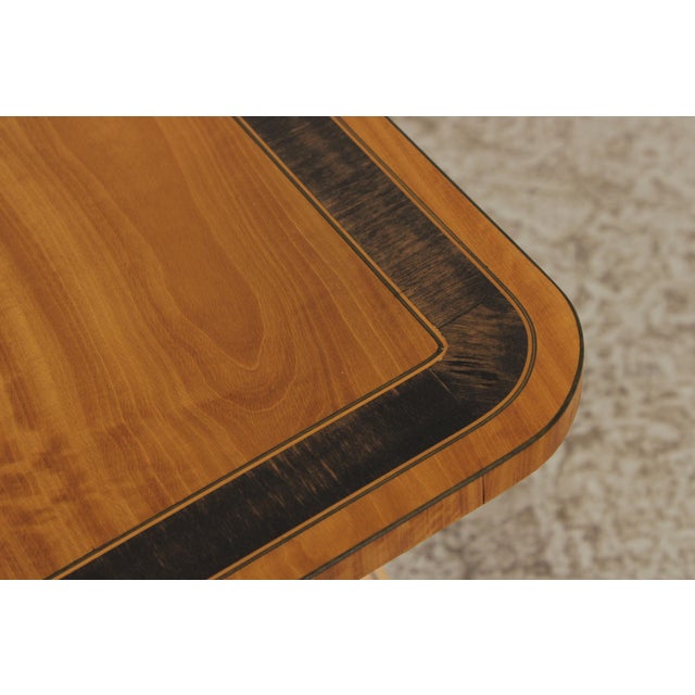 David Salmon English Satinwood Coffee Table For Sale - Image 9 of 15