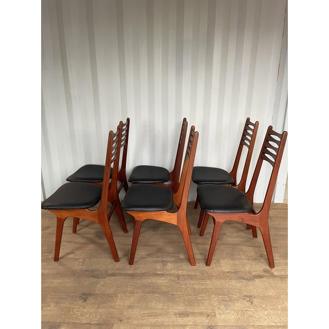 Model 83 Dining Chairs by Boltinge Stolefabrik, Denmark, 1960s, Set of 6 For Sale - Image 17 of 18