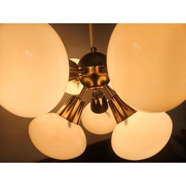 Mid-Century Sputnik Chandelier from Kamenicky Senov, 1970s For Sale - Image 15 of 16