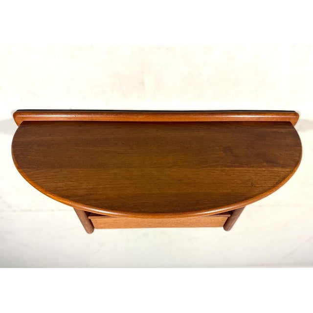 Teak Wall Console by Kai Kristiansen for Vildbjerg Møbelfabrik, 1960s For Sale - Image 10 of 18