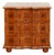 Mid Century Italian Serpentine Walnut Small Dresser For Sale