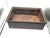 Abstract Antique Ase. Co Aurora Il Steel Metal American Industrial 18.75" Stackable Storage Bin For Sale - Image 3 of 7