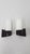 Black Model 6063 Wall Lamps by Wilhelm Wagenfeld for Lindner Leuchten, Set of 2 For Sale - Image 5 of 5